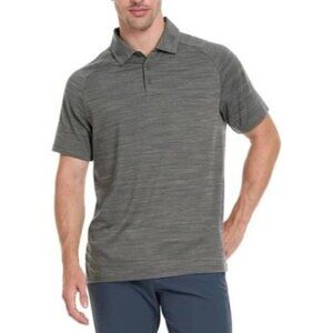 NWOT Hurley Men's XL Gray Polo Shirt Polyester Blend
